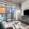 Living Room Area in Studio Apartment in Downtown Phoenix