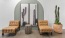 two chairs near plant