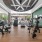 gym with treadmills and weights
