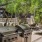 outdoor grilling area