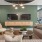 luxury lobby area with seating and tvs